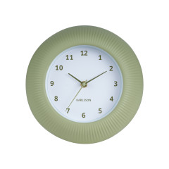 Nástenné hodiny Tender Rib Karlsson KA6048GR, 25cm